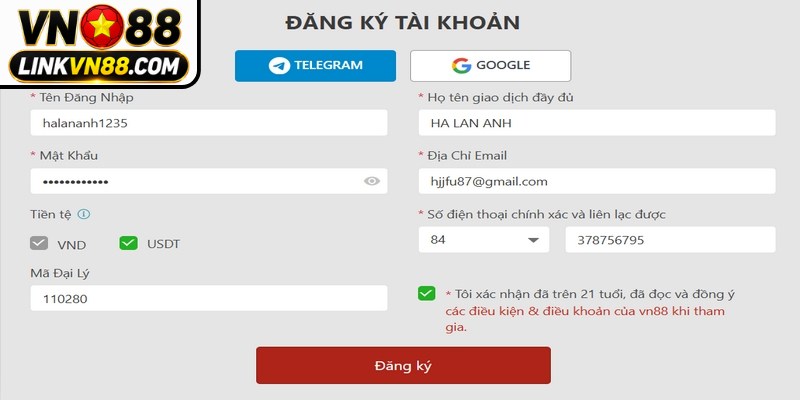 Đăng Ký VN88 - Hướng Dẫn Tạo Tài Khoản Nhận Khuyến Mãi 7 Các thắc mắc phổ biến khi thực hiện tạo tài khoản tại VN88