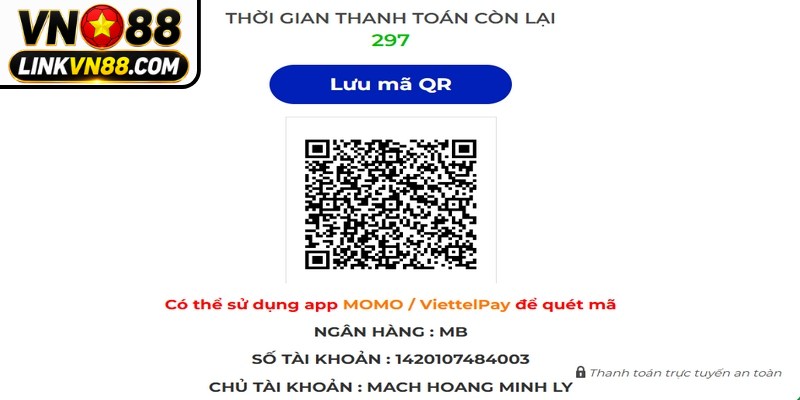 Nạp Tiền VN88 - Hướng Dẫn Chi Tiết Và Các Lưu Ý Quan Trọng 8 Thành viên tiến hành giao dịch nạp tiền tại VN88 được miễn phí hoàn toàn